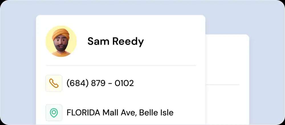 Verified Contact Information